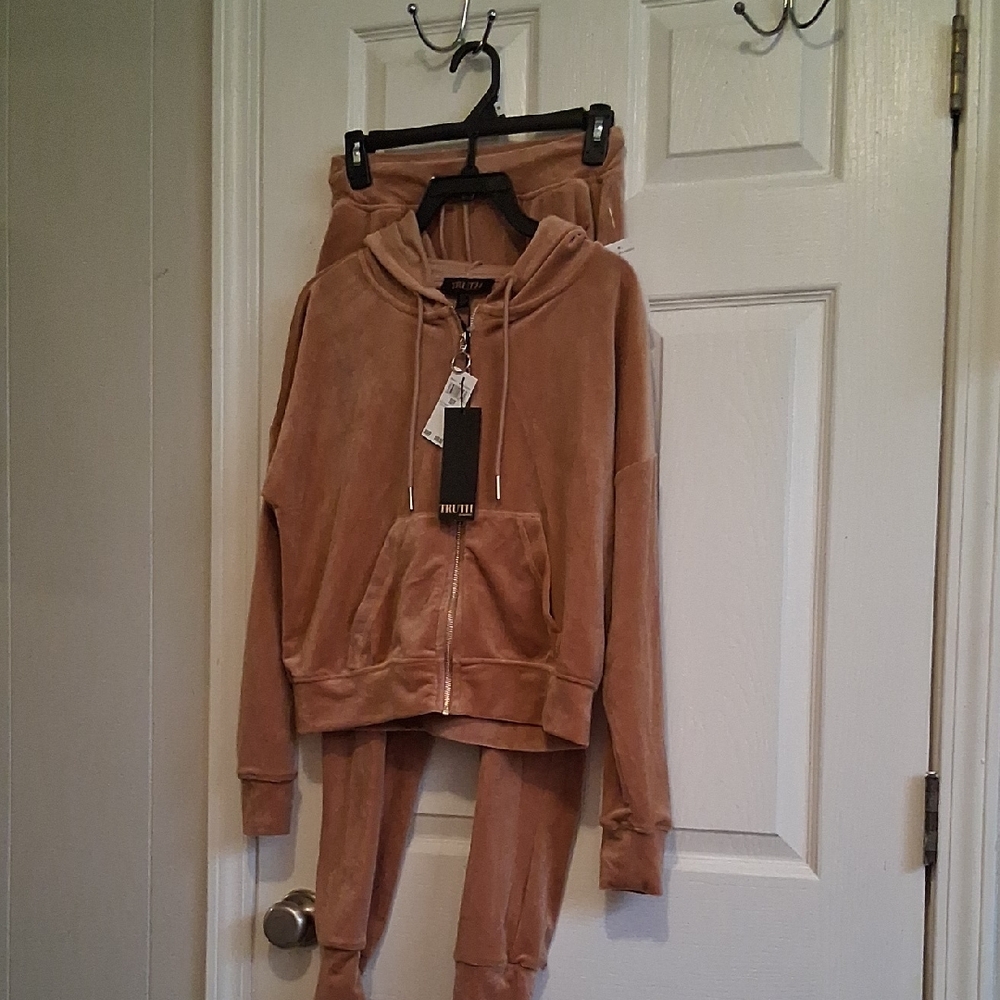 Truth Tan Track Pants & Hoodie Set